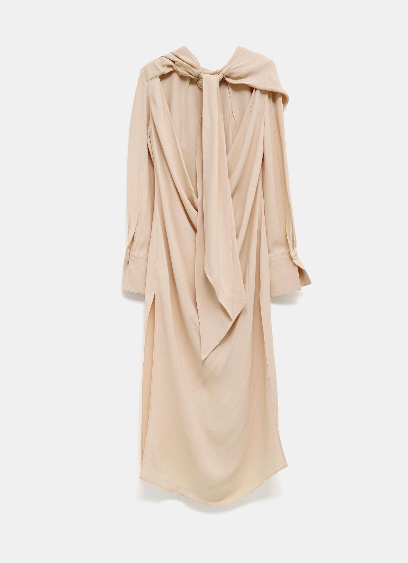 Vestido midi de viscosa