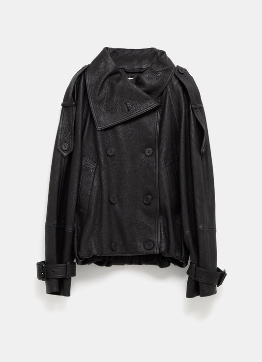 Chaqueta de cuero para mujer