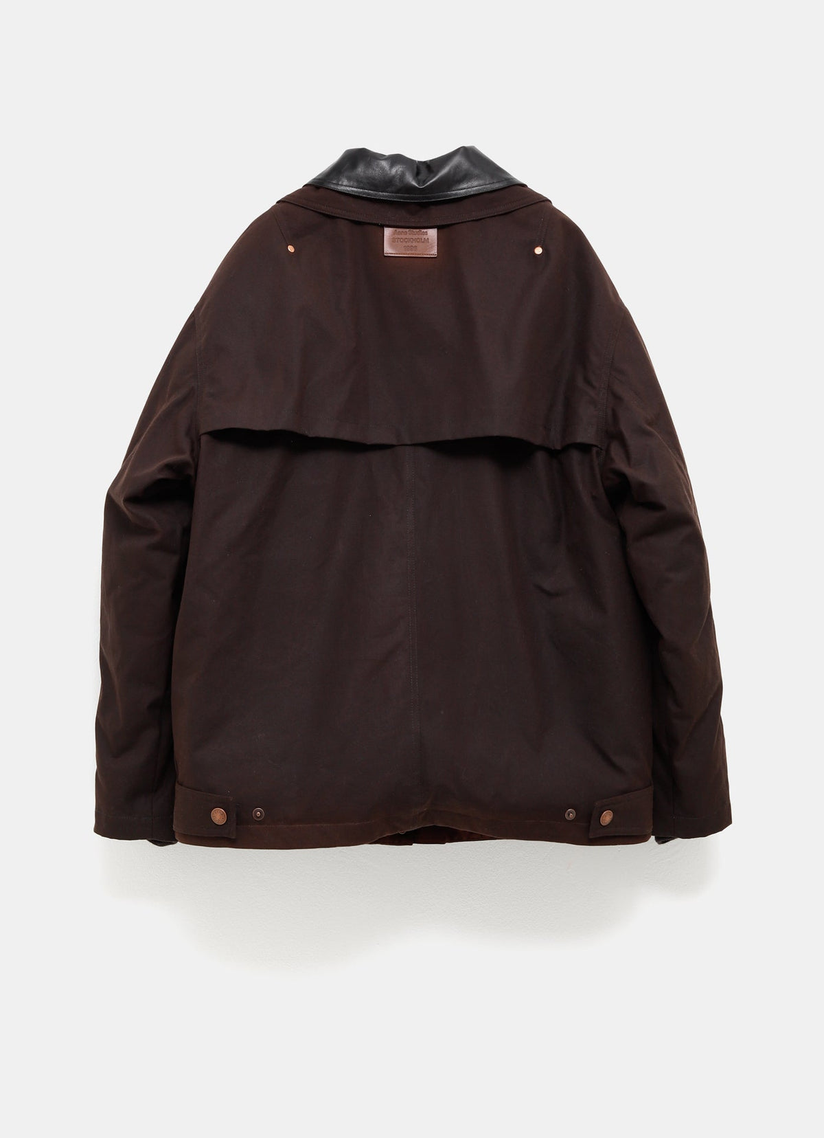 Chaqueta encerada para mujer