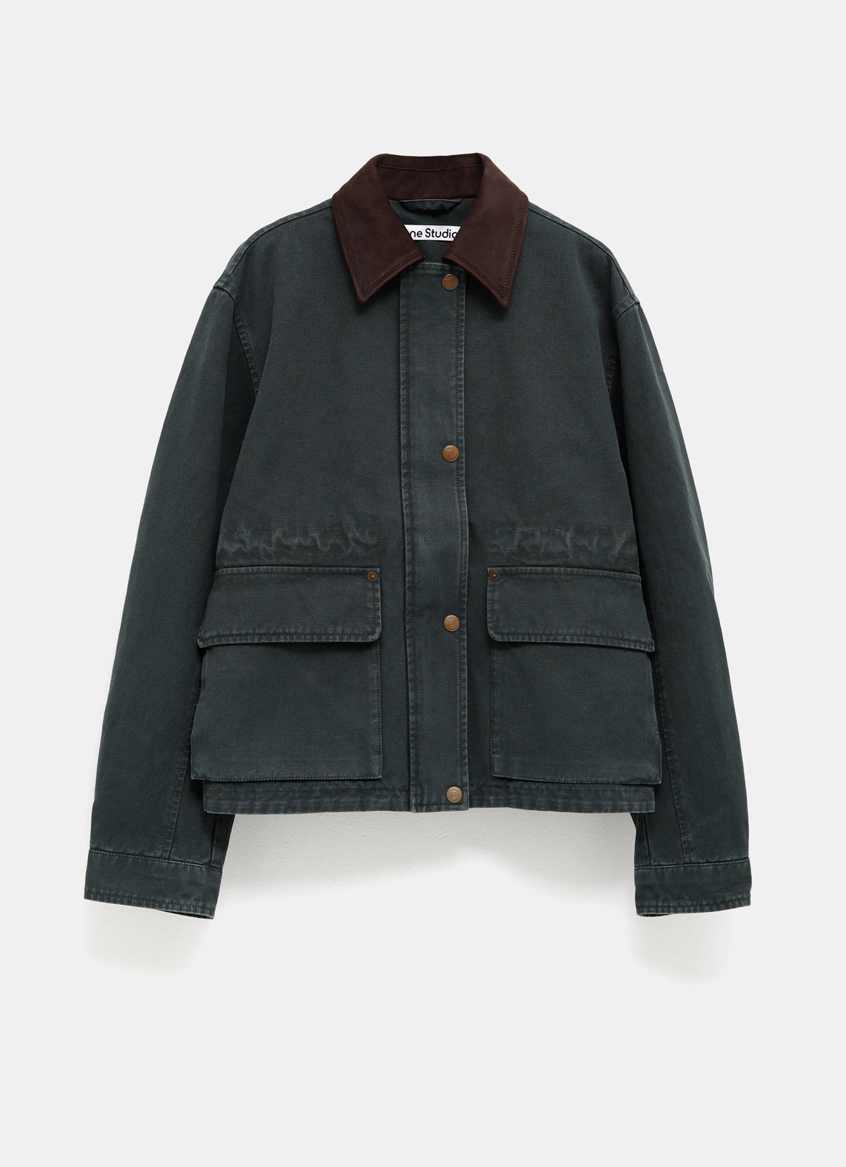 Chaqueta en algodón lavado para mujer