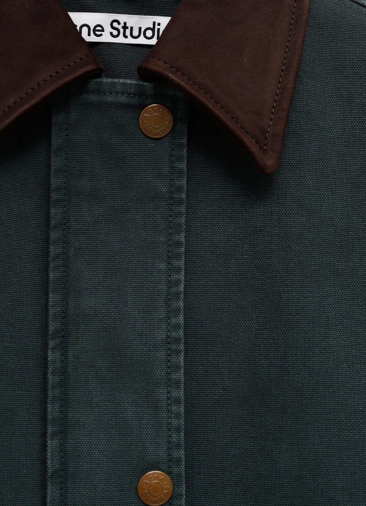 Chaqueta en algodón lavado para mujer