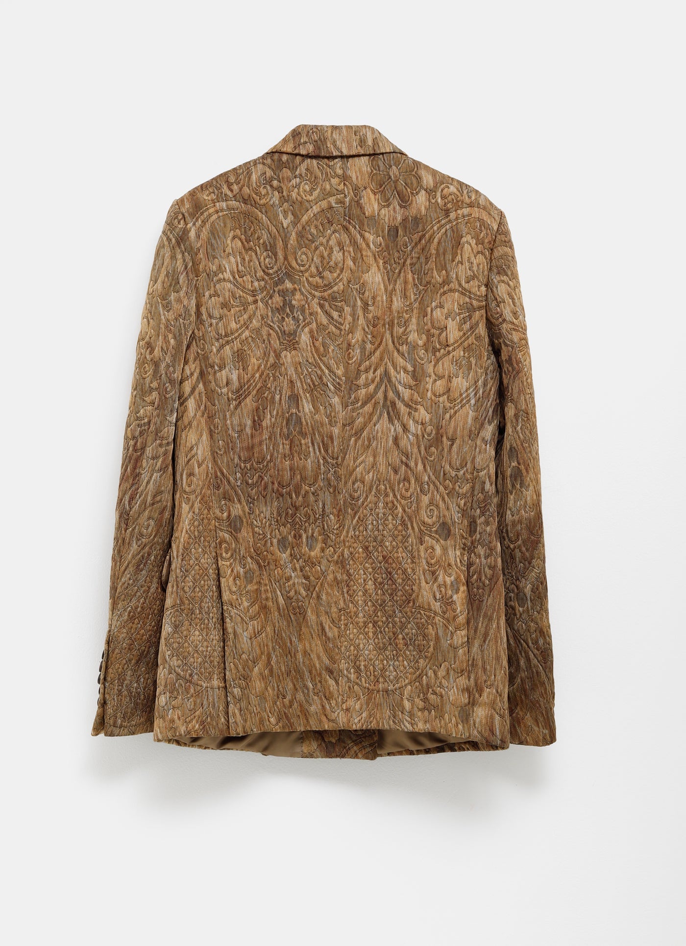 Chaqueta cruzada con bordado