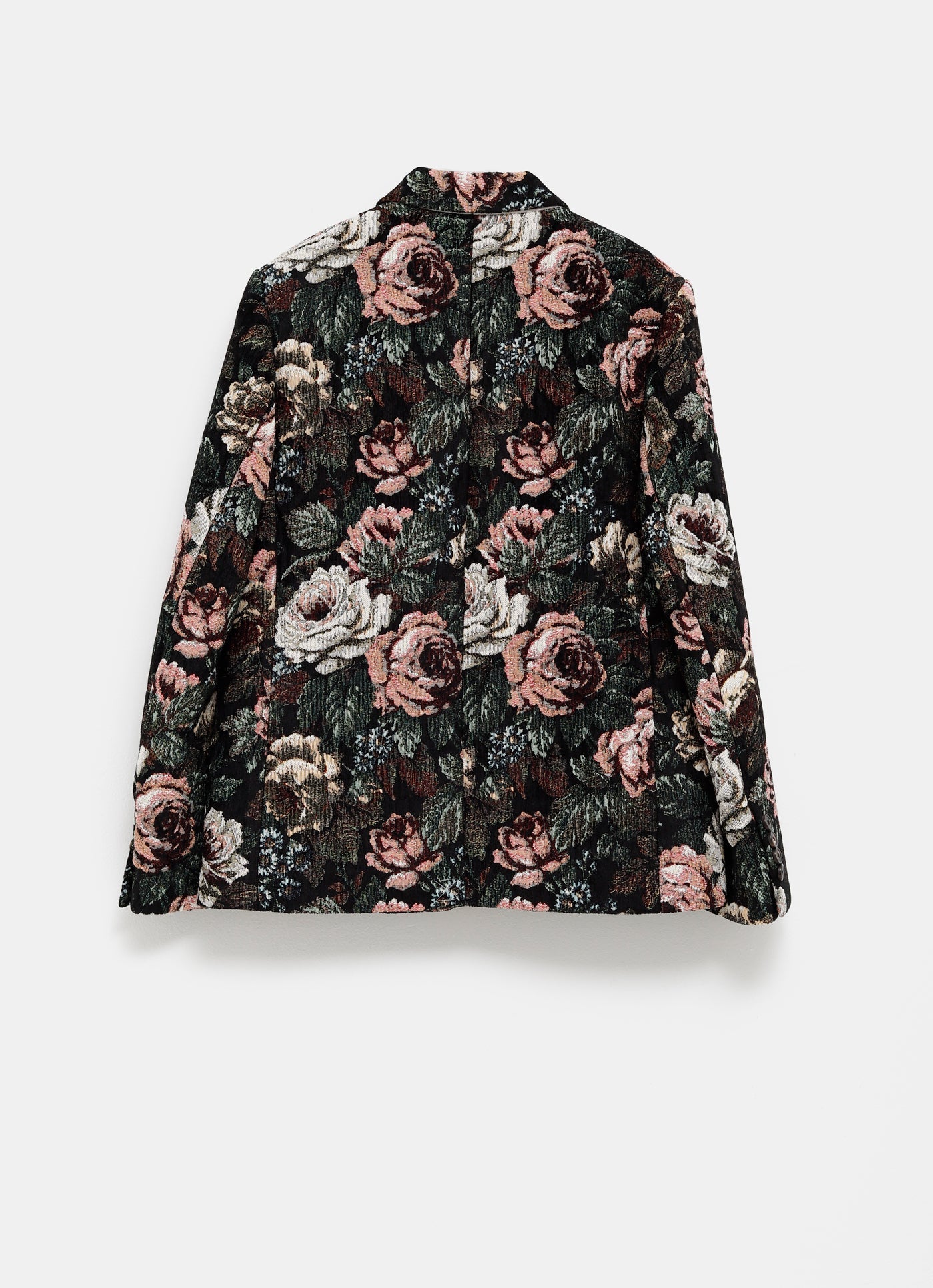 Chaqueta floral sencilla