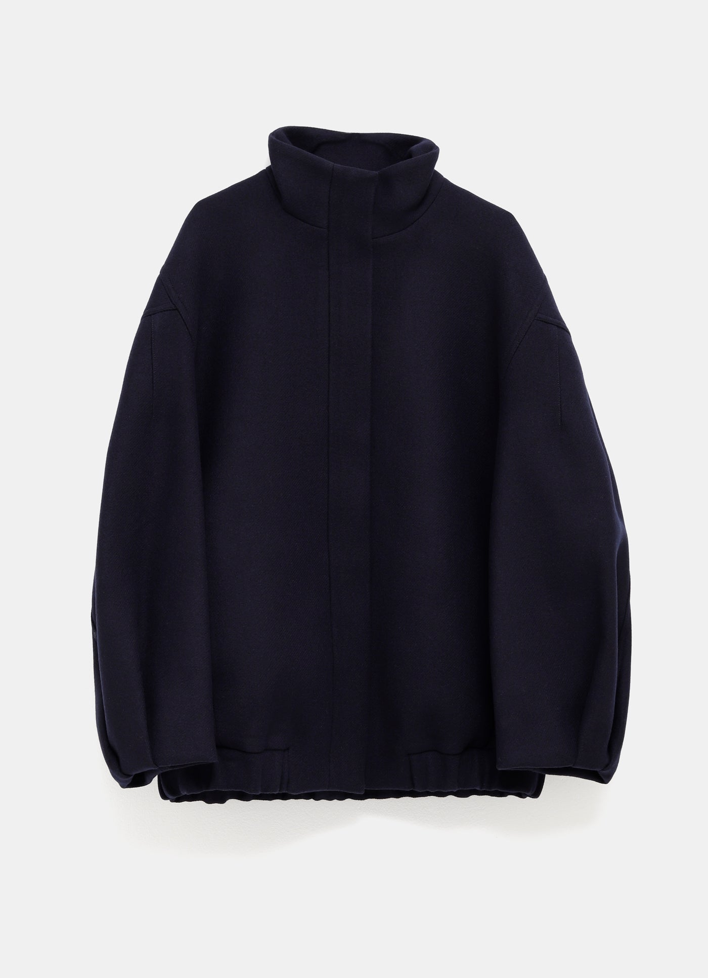 Chaqueta oversize de lana