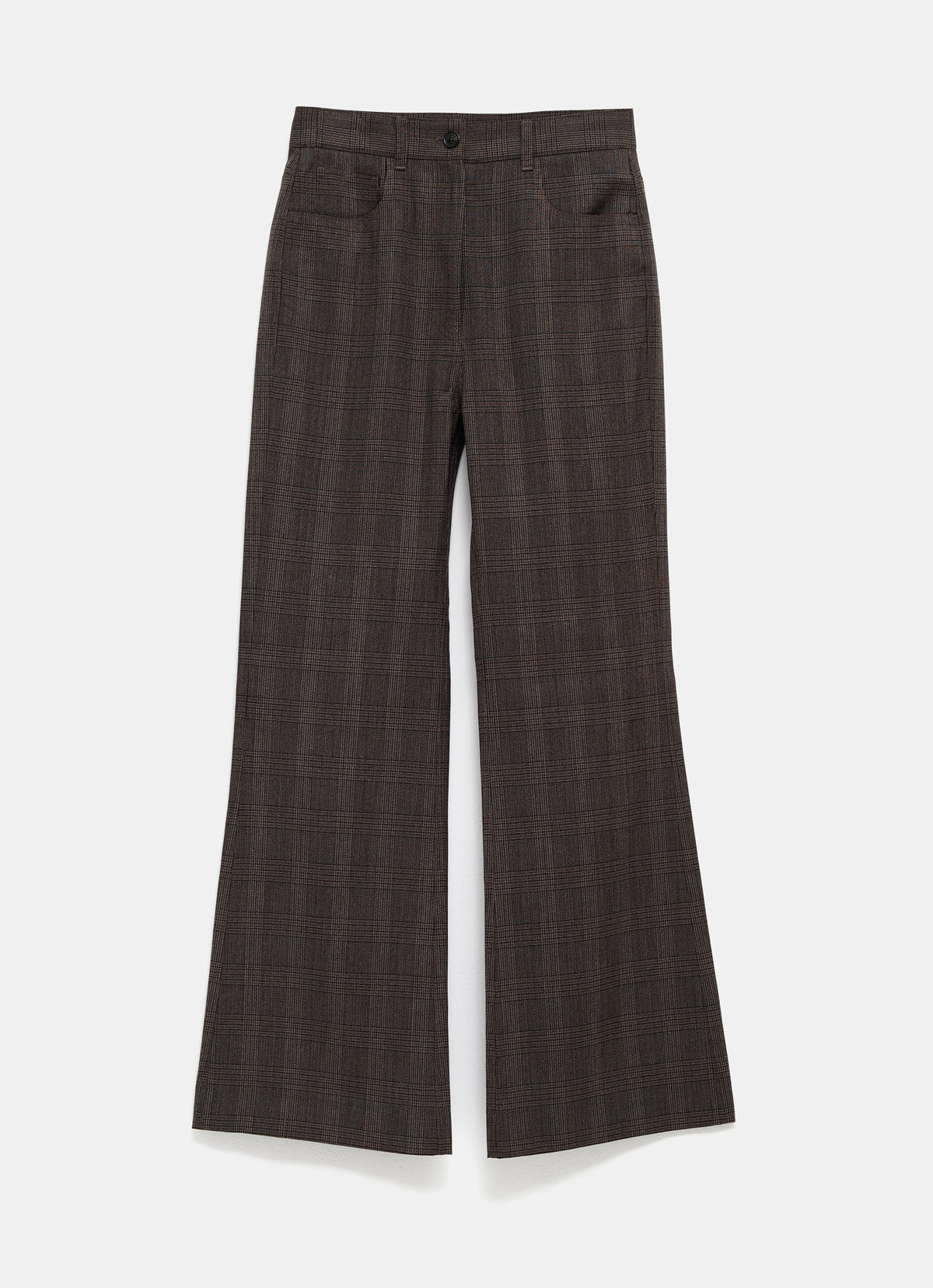 Pantalón a cuadros para mujer