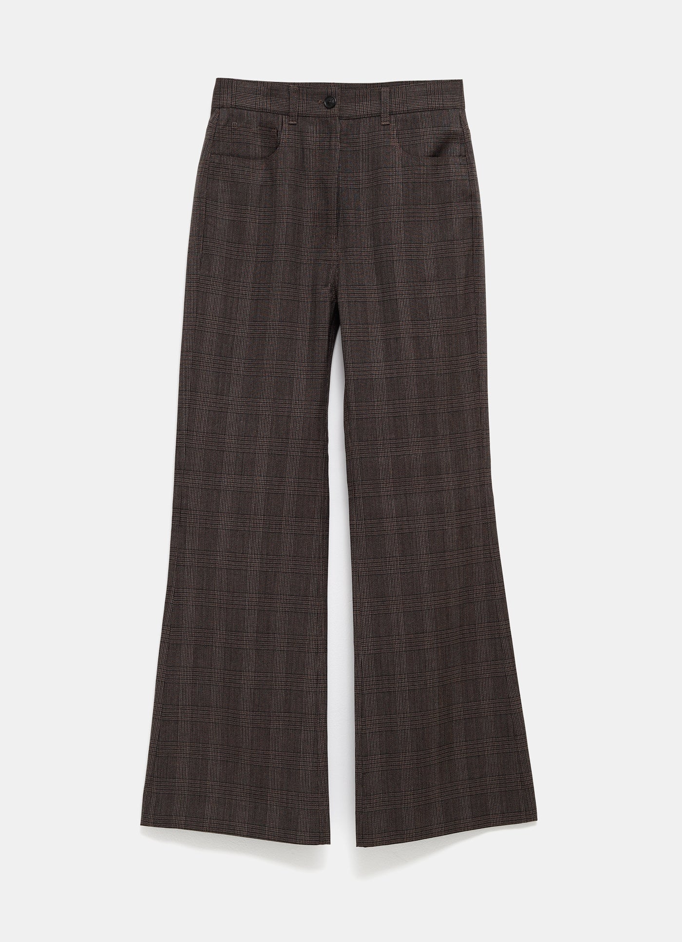 Pantalón a cuadros para mujer