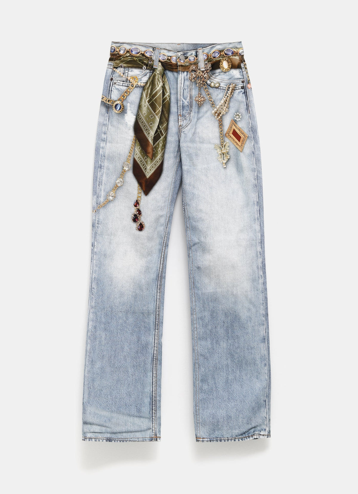 Pantalón estampado para mujer