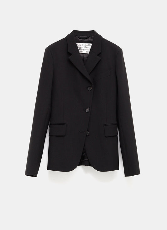 Chaqueta entallada de traje para mujer