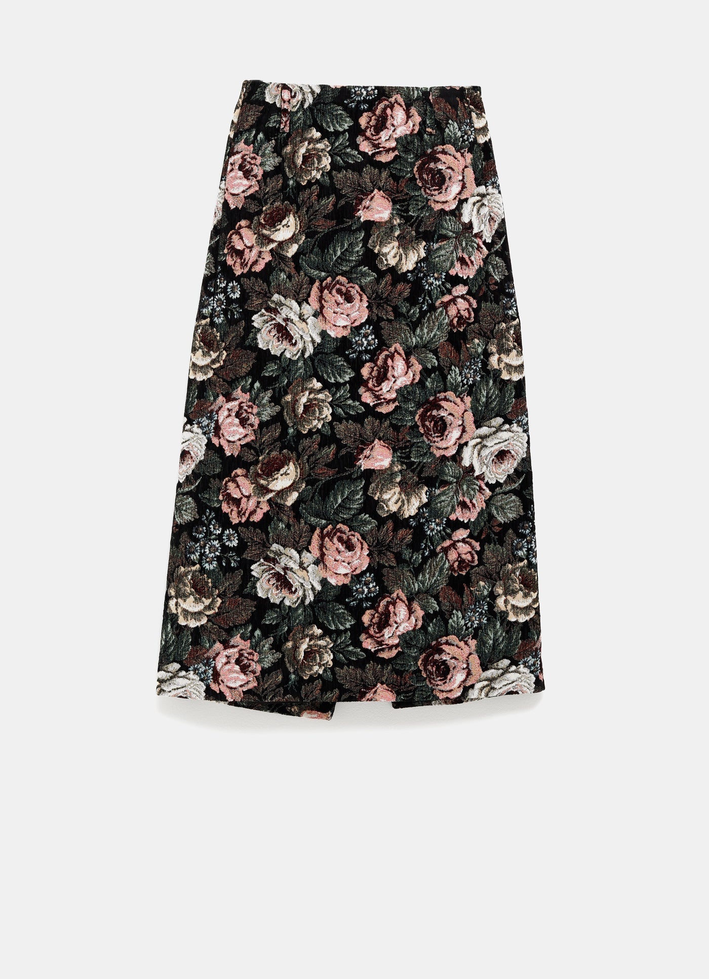 Falda midi floral