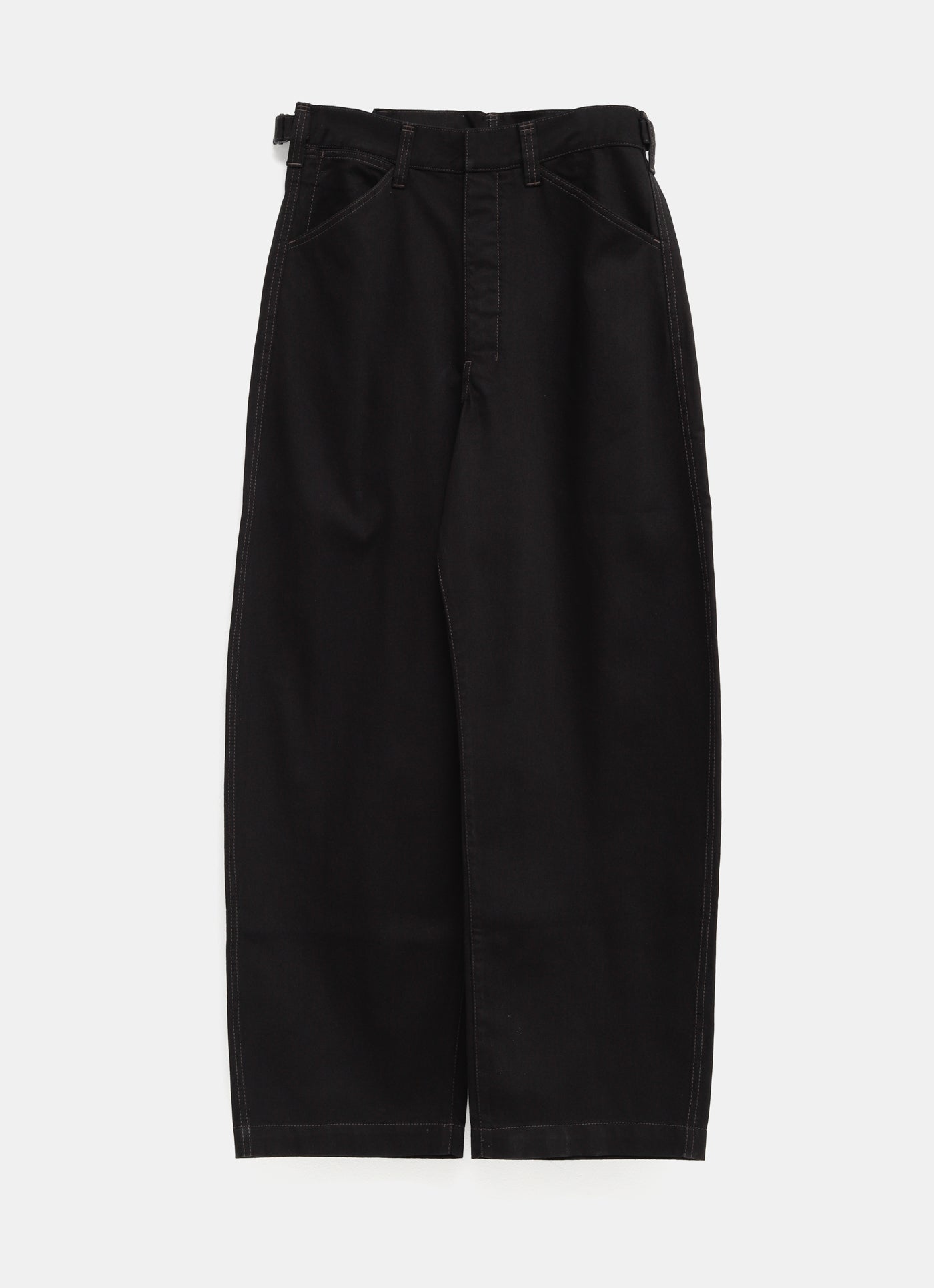 Pantalón denim ancho para hombre