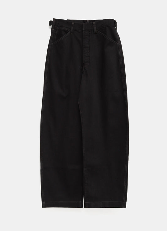 Pantalón denim ancho para hombre