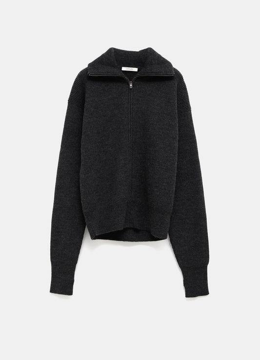 Cárdigan con cremallera para hombre
