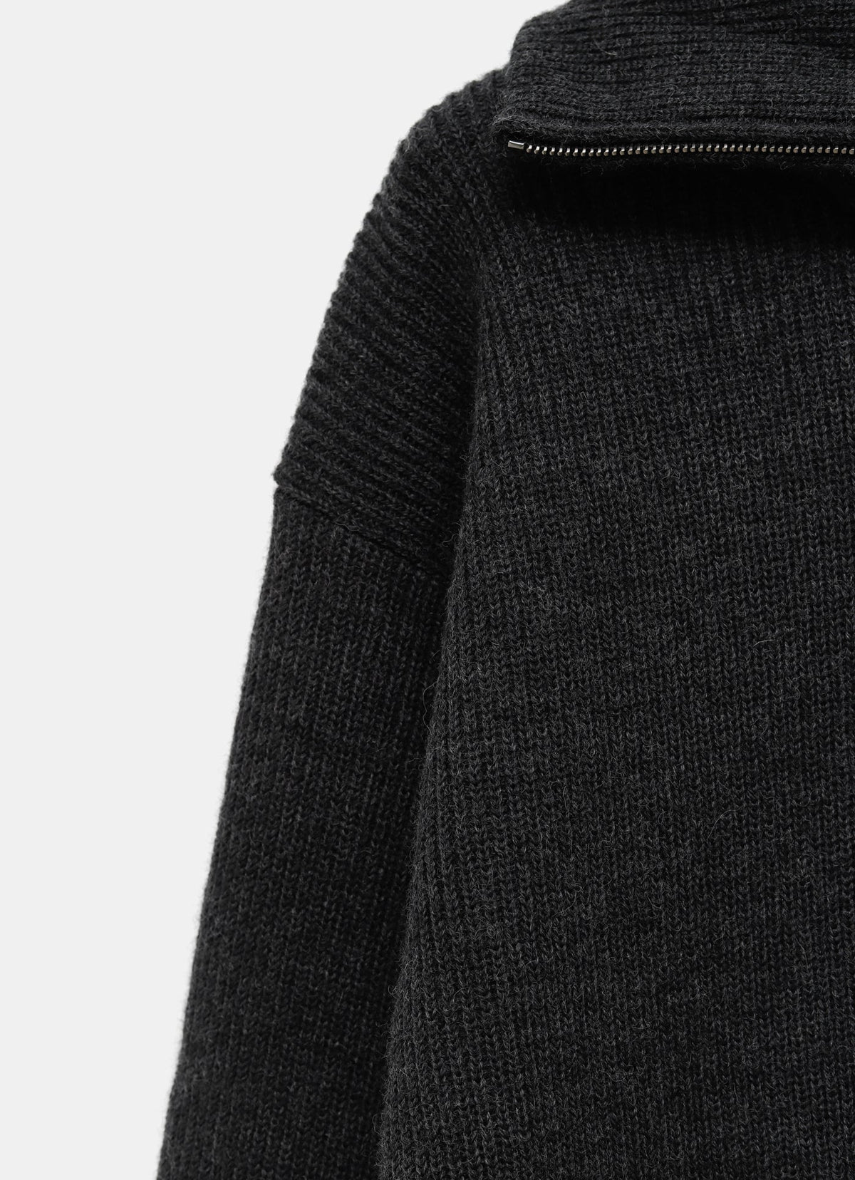 Cárdigan con cremallera para hombre