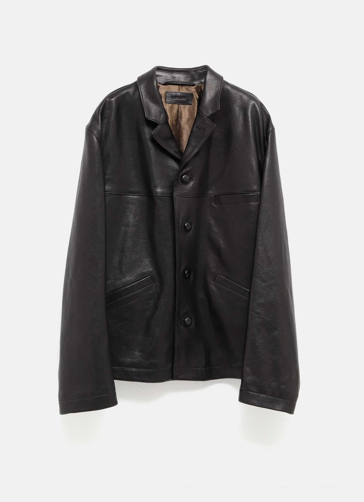 Chaqueta de piel para hombre