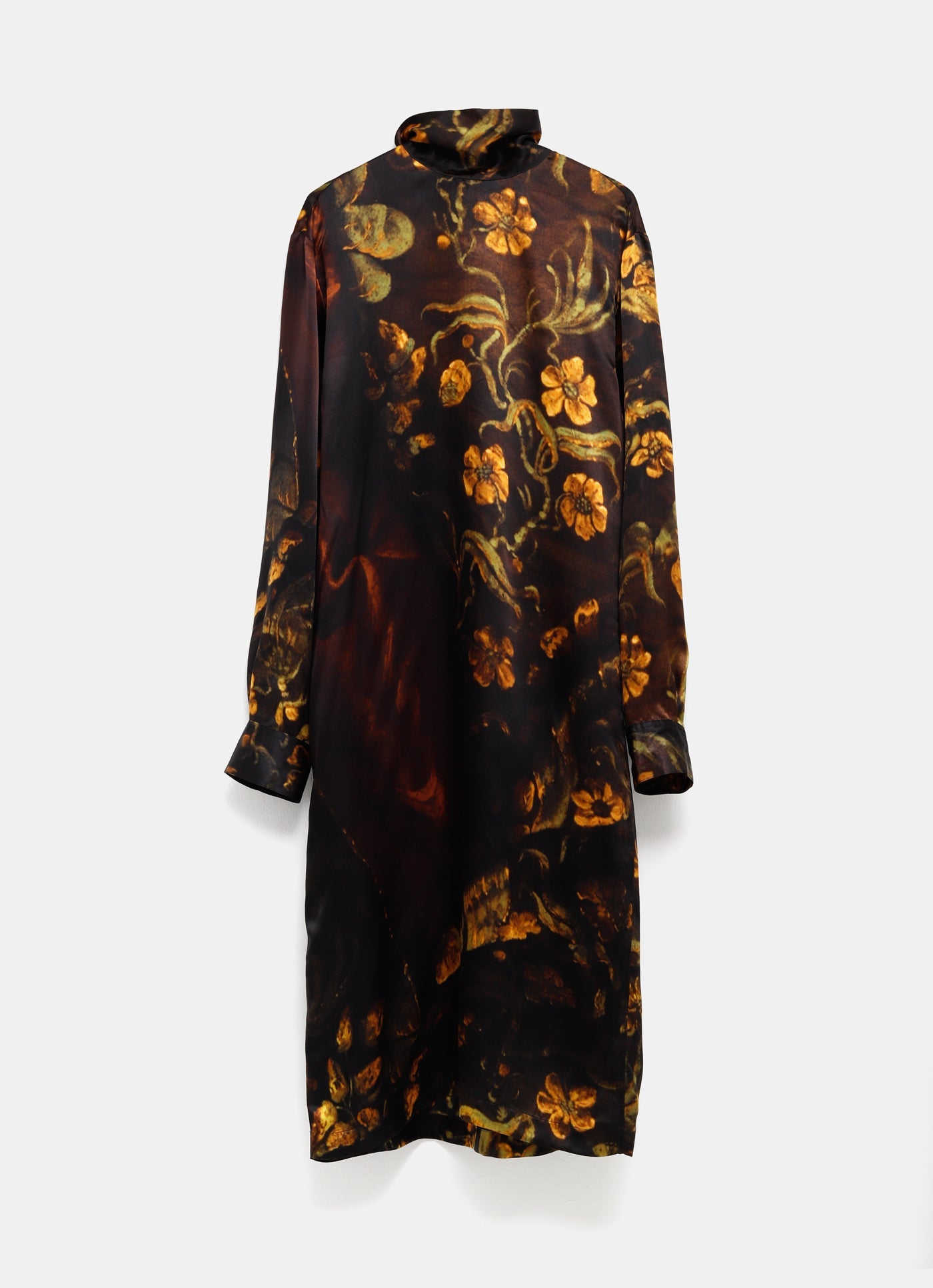 Vestido midi floral