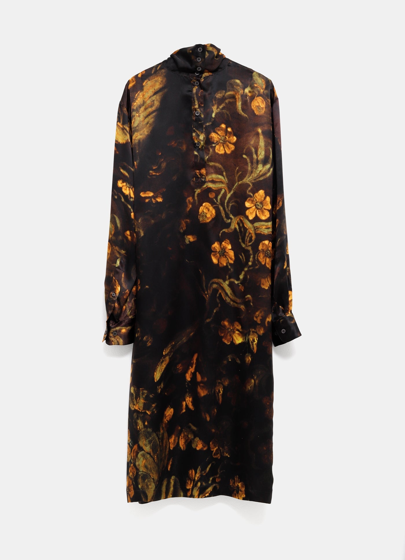 Vestido midi floral