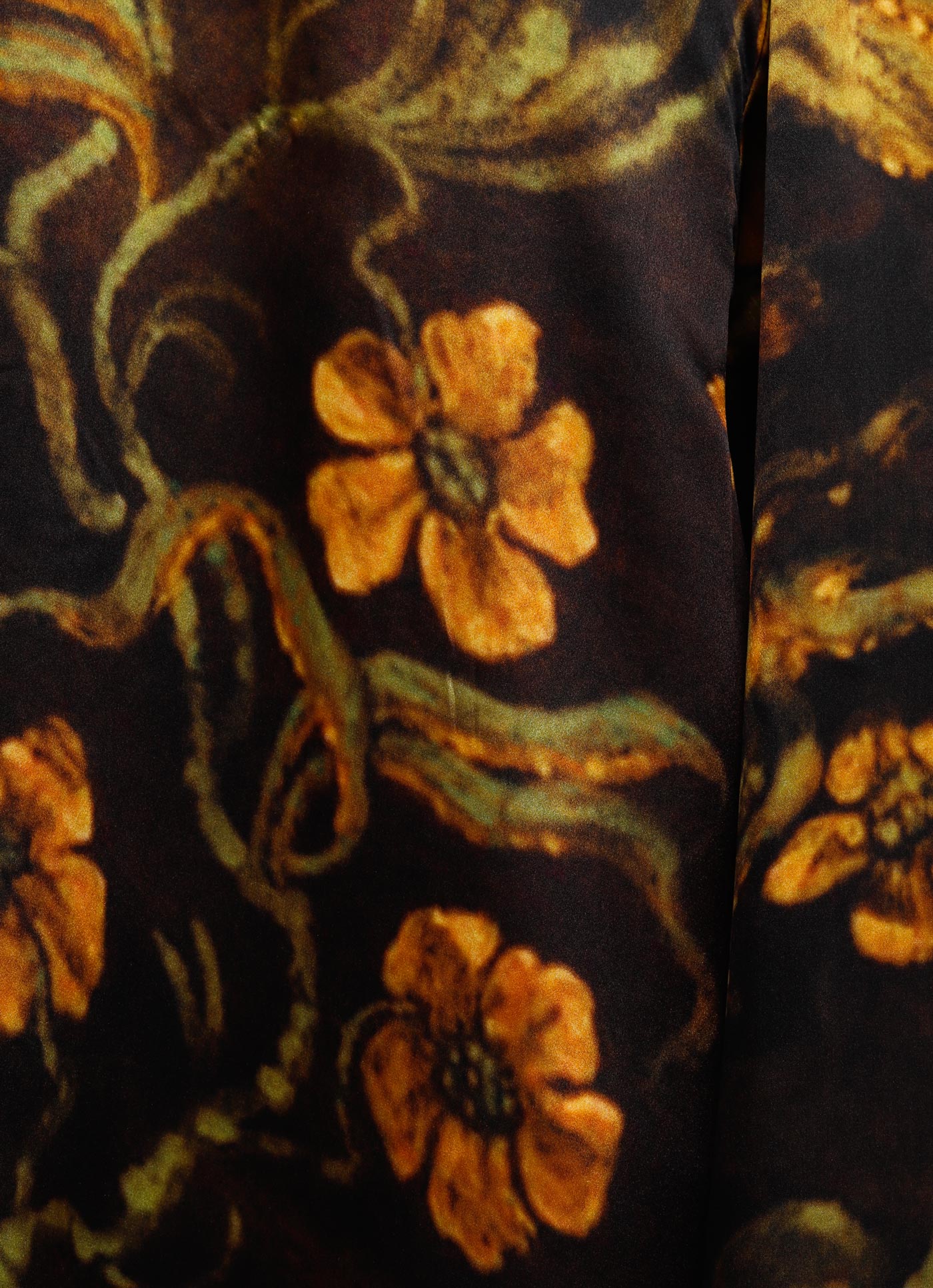 Vestido midi floral