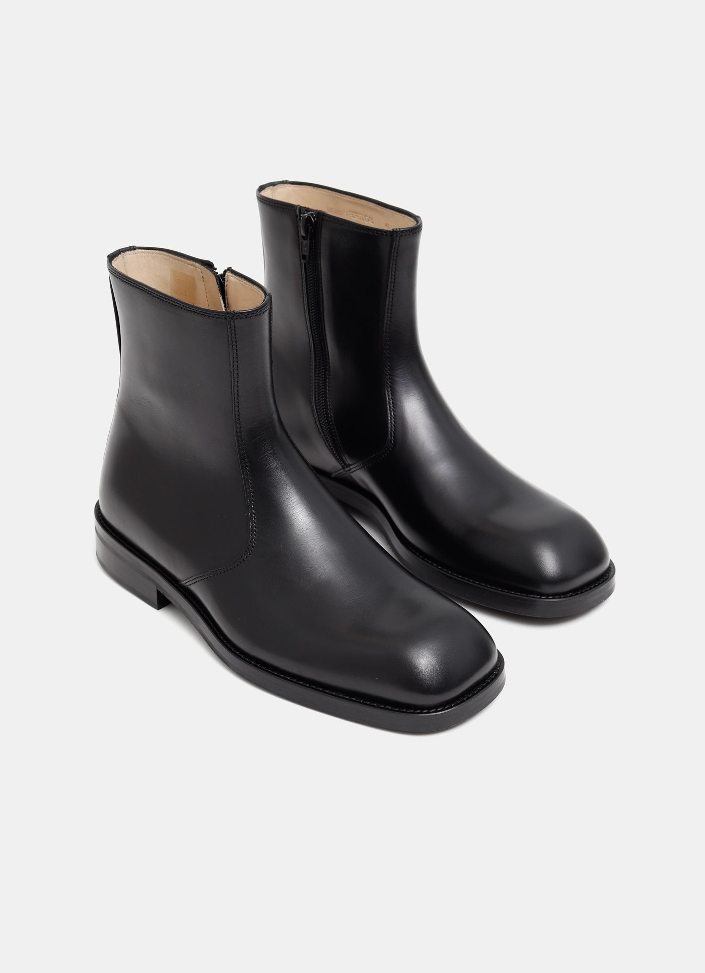 Botín con cremallera para hombre