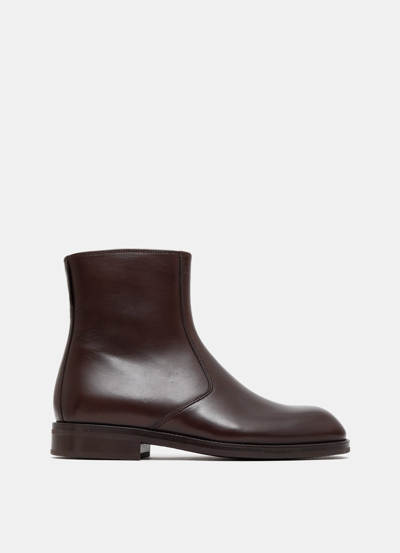 Botín con cremallera para hombre