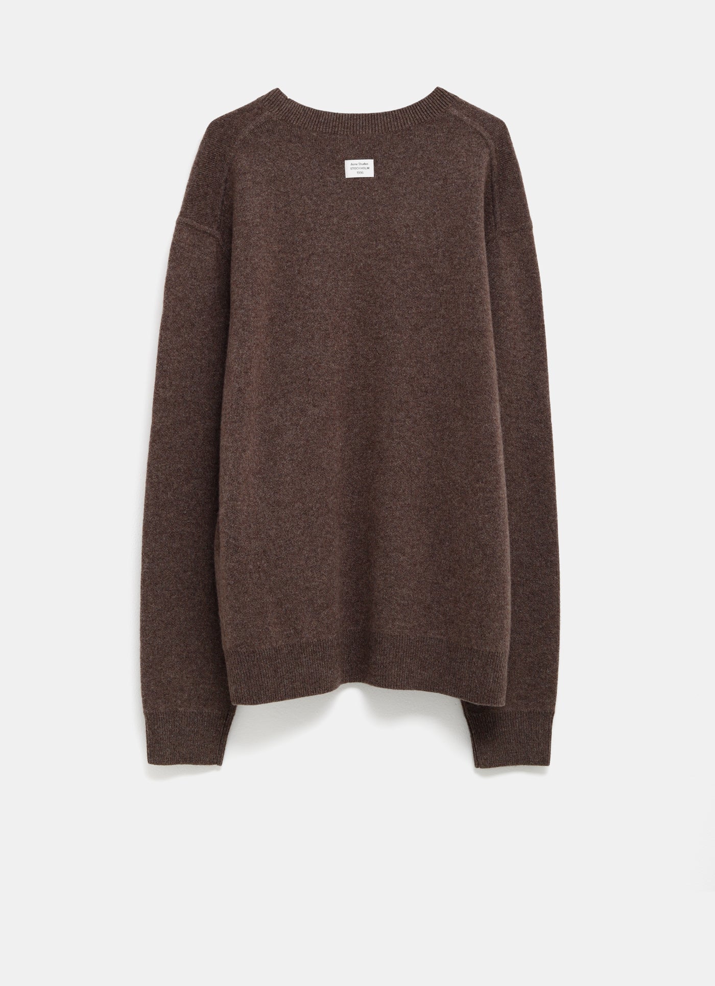 Jersey cashmere con logo para hombre