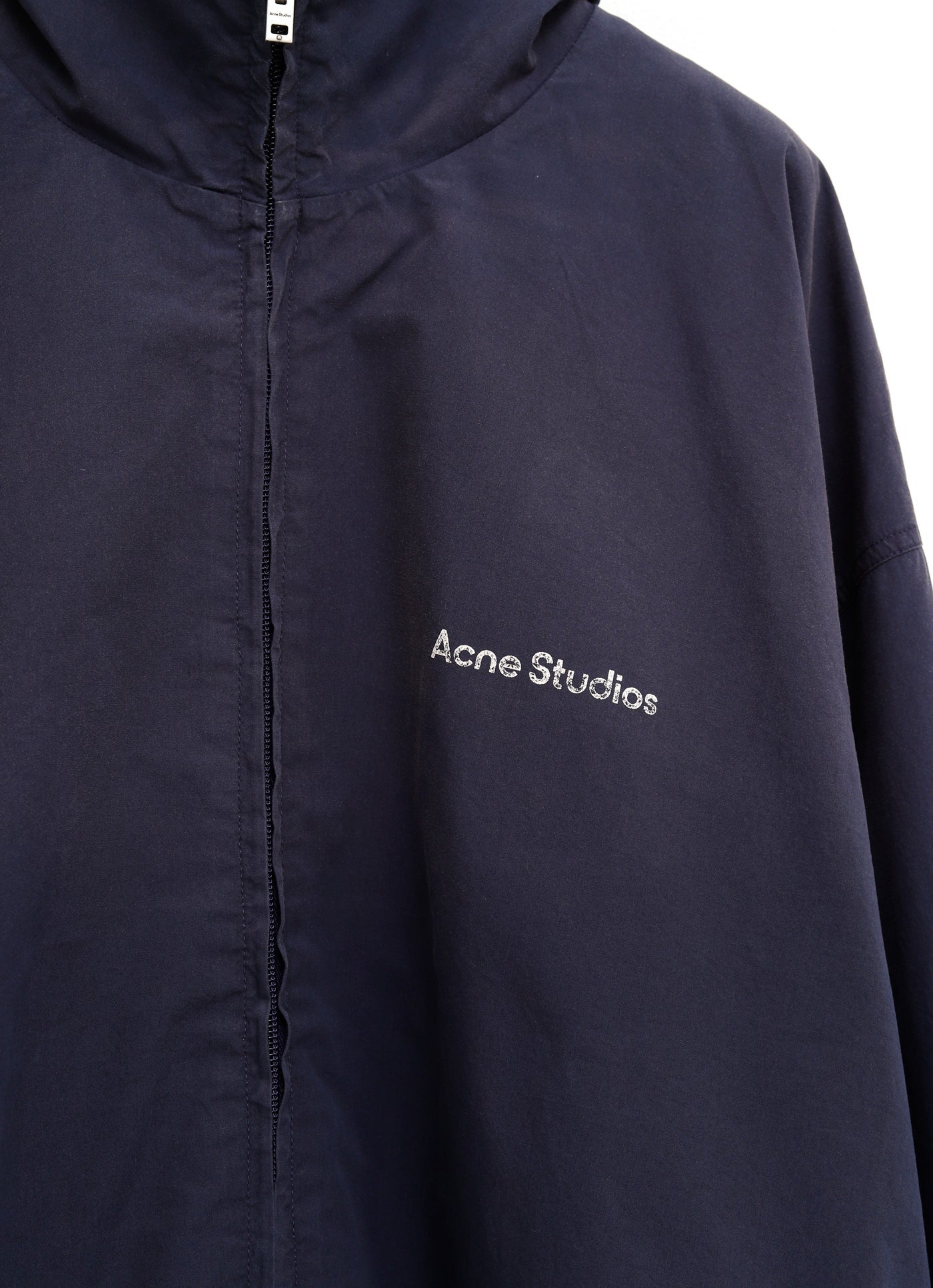 Chaqueta con cremallera y logo para hombre
