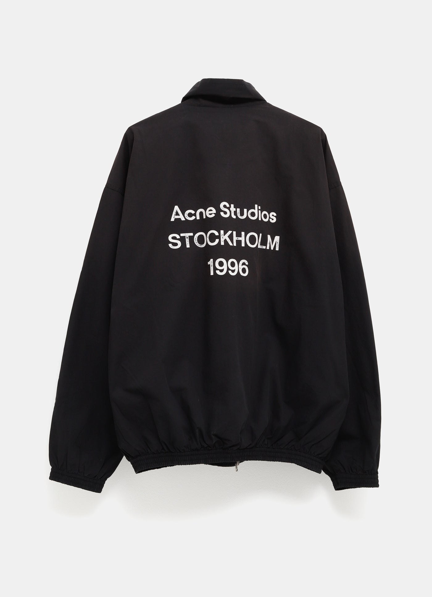 Chaqueta con cremallera y logo para hombre