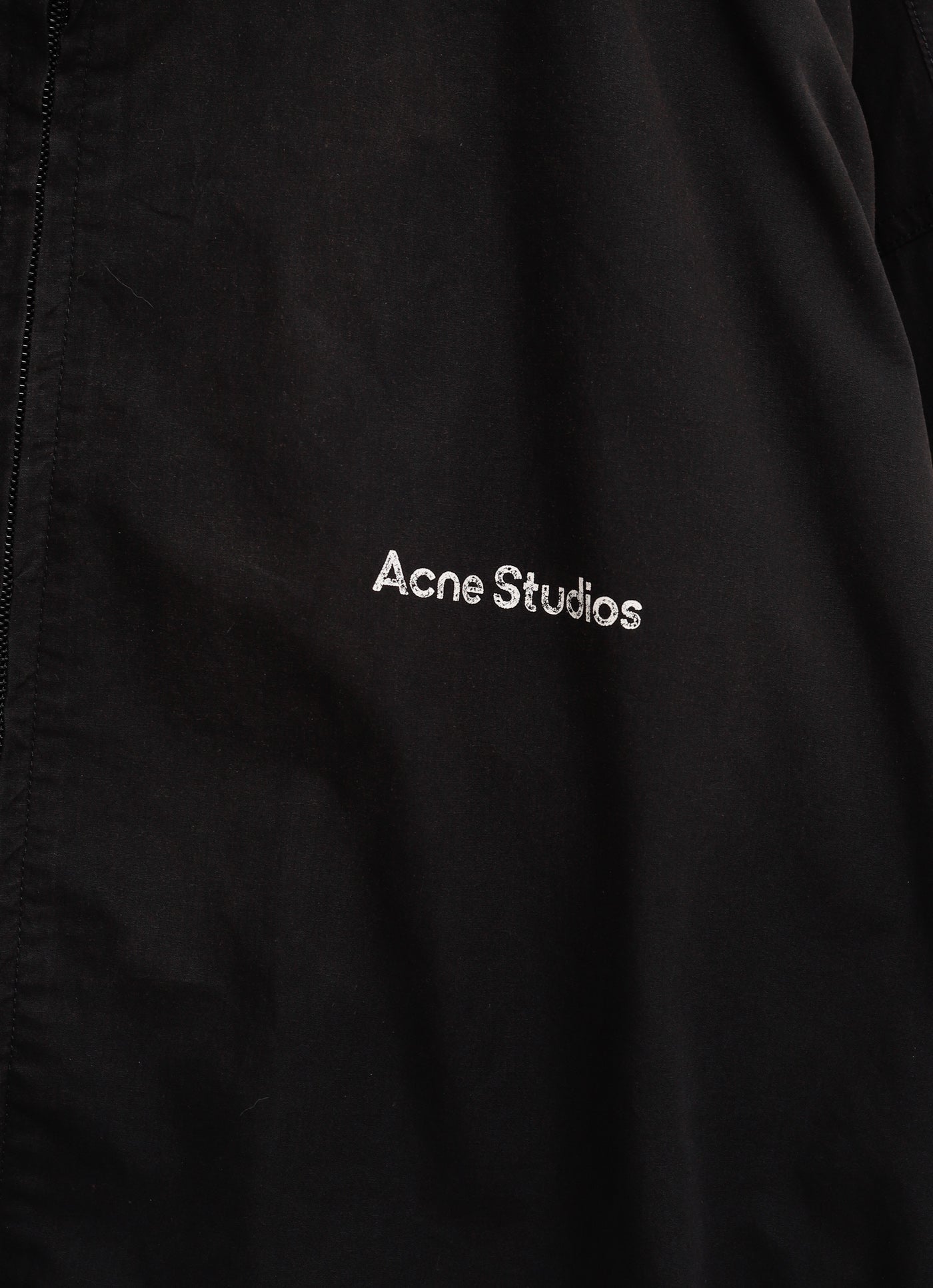 Chaqueta con cremallera y logo para hombre