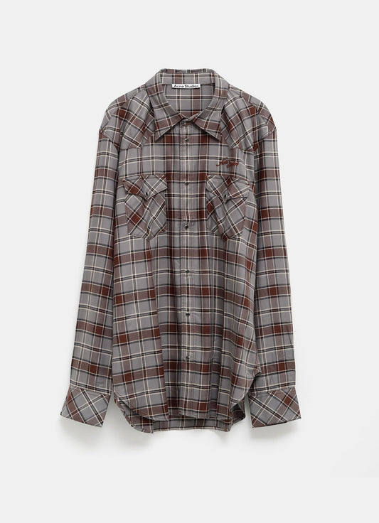 Camisa a cuadros para hombre