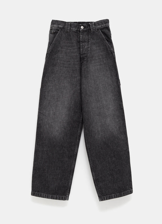 Pantalón vaquero ancho para mujer