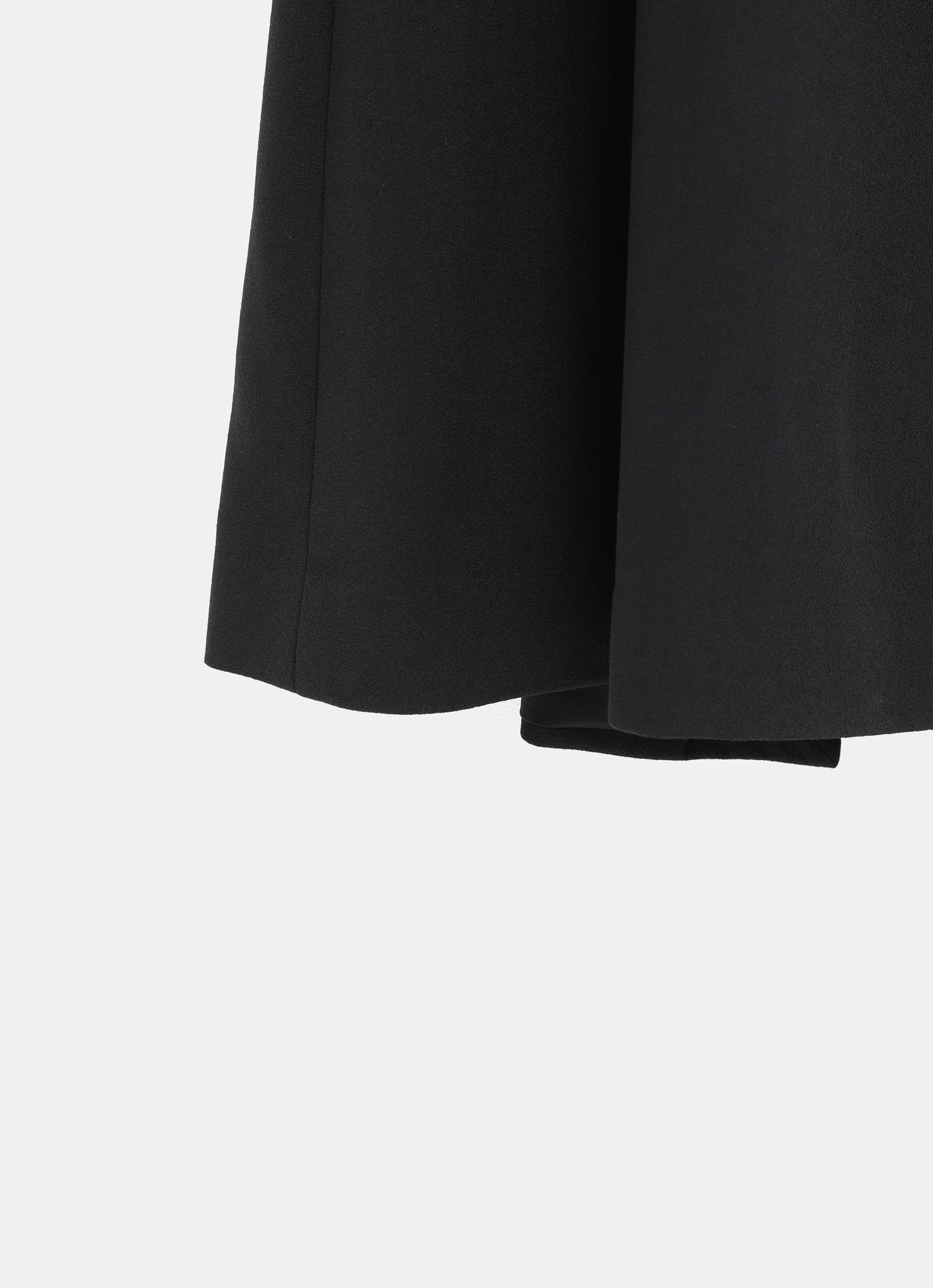 Falda midi de lana