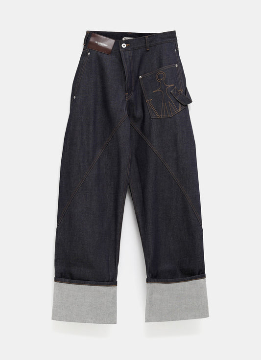 Pantalón vaquero Twisted Workwear para mujer