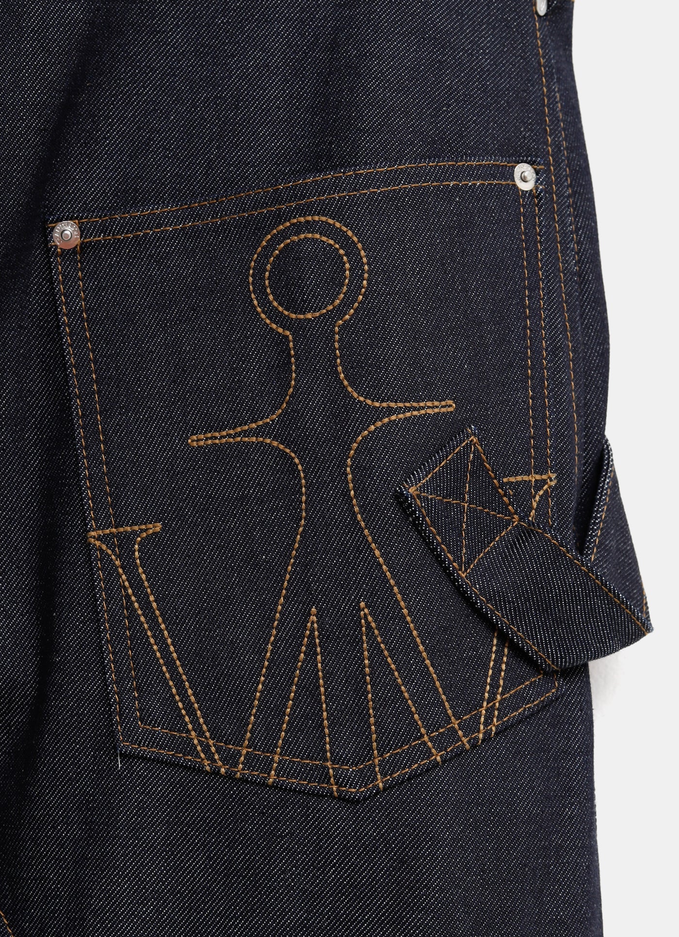 Pantalón vaquero Twisted Workwear para mujer