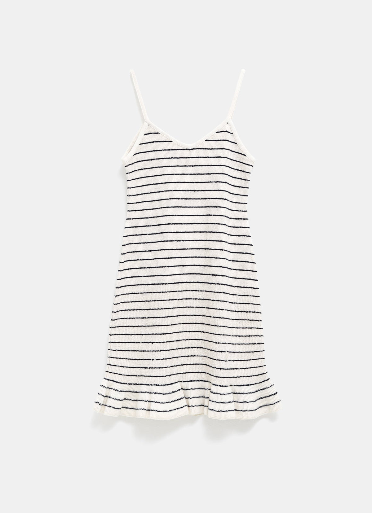 Vestido mini a rayas