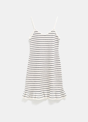 Vestido mini a rayas