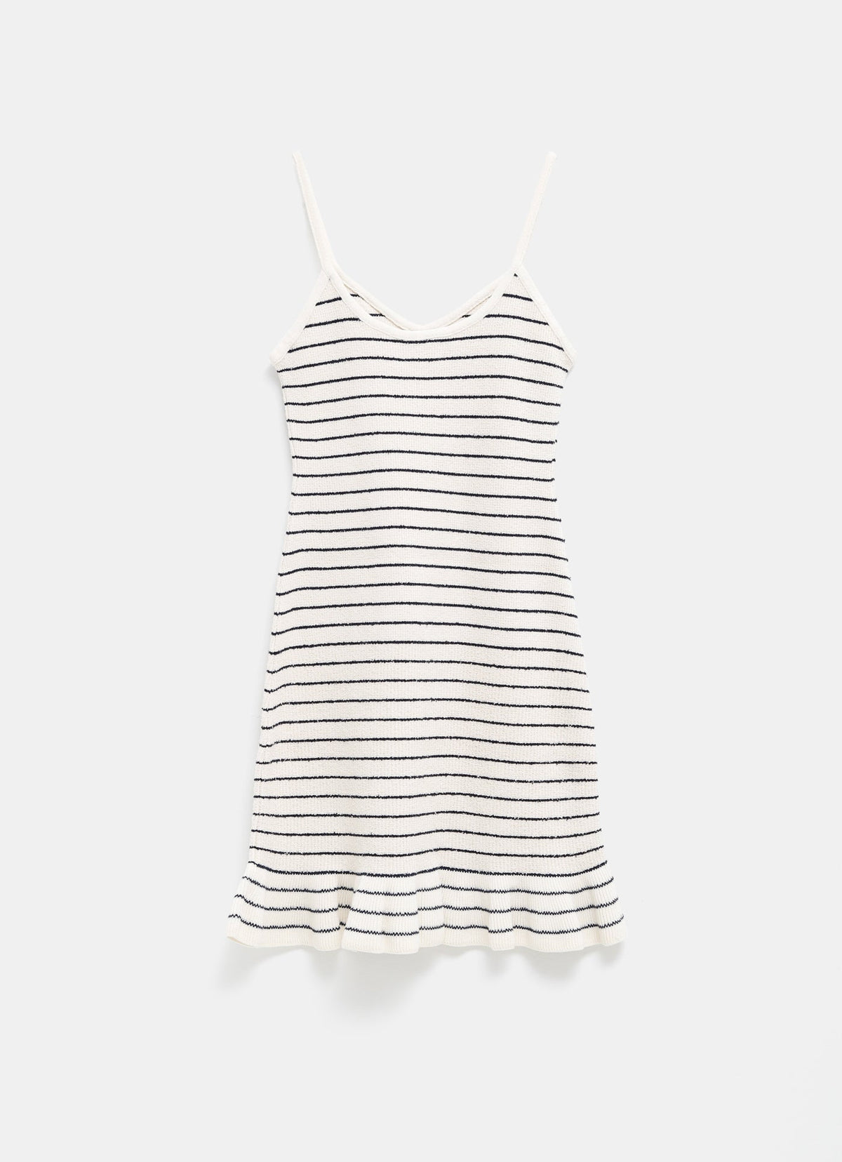 Vestido mini a rayas