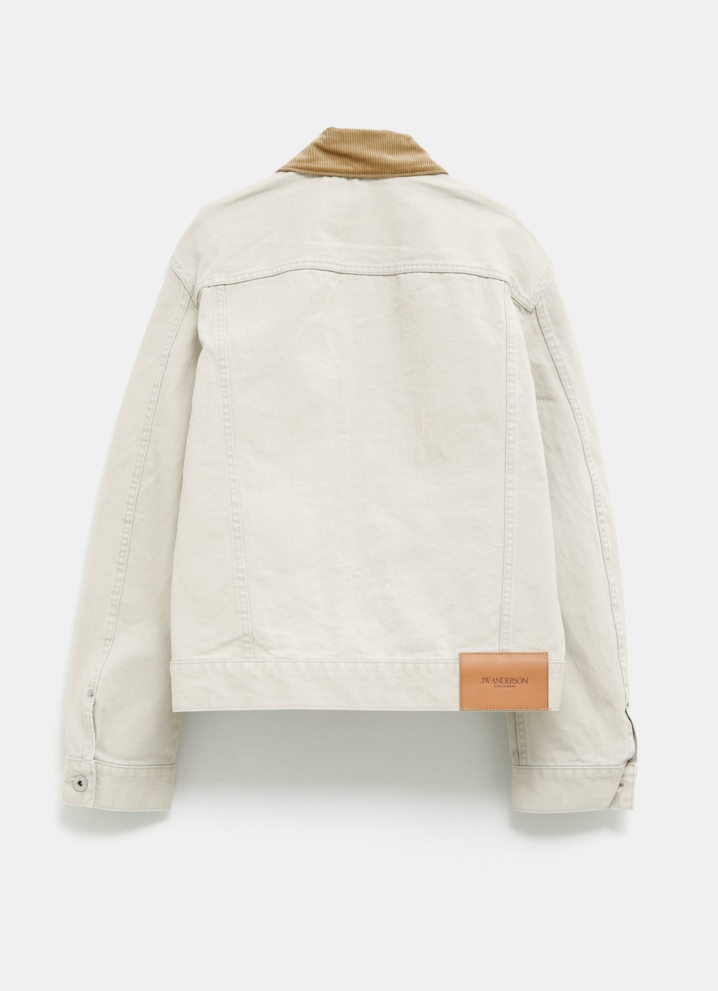 Chaqueta con cuello de pana para mujer