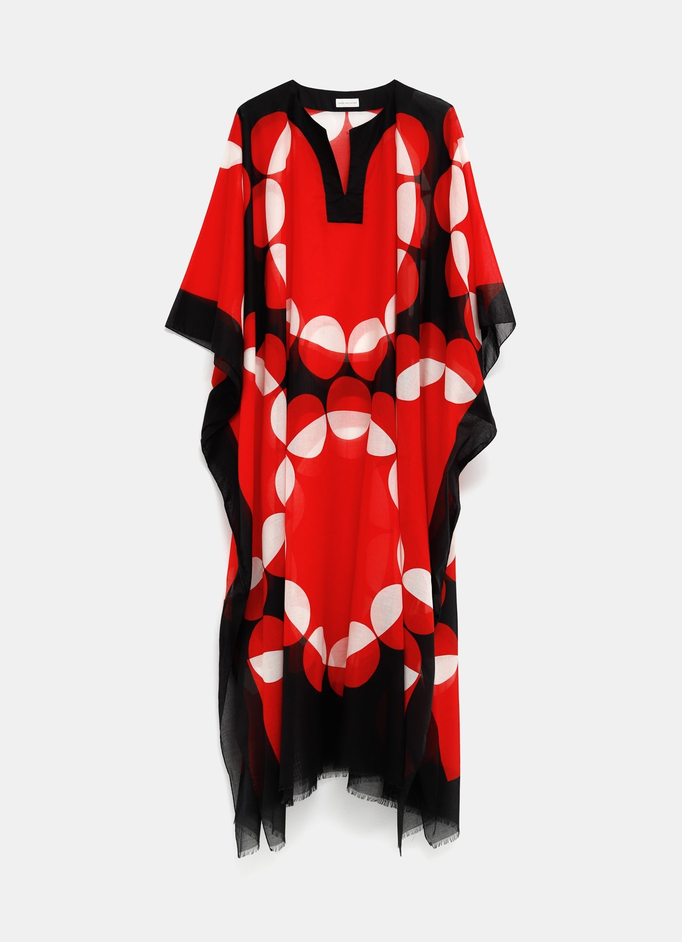 Caftan estampado