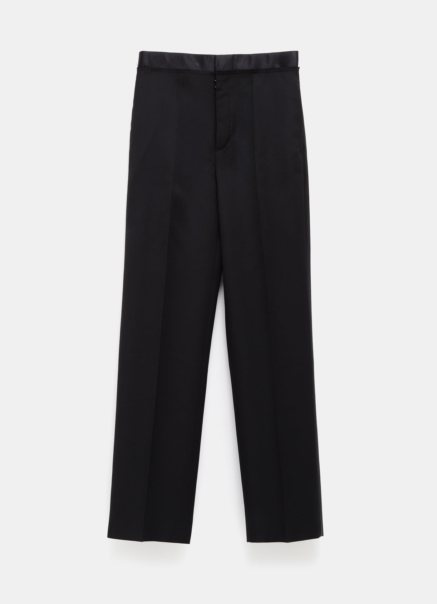 Pantalón de lana grain de poudre para hombre