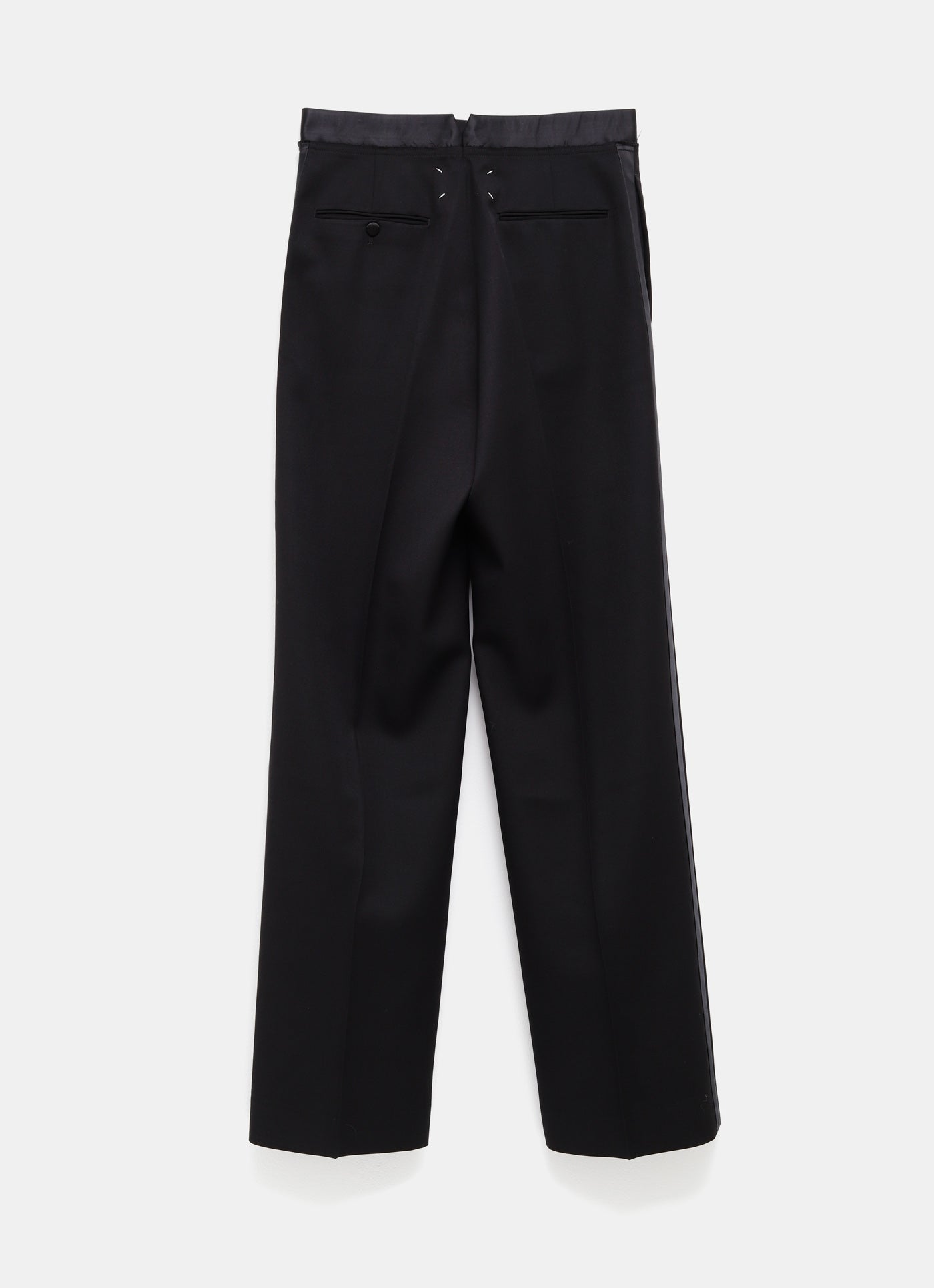 Pantalón de lana grain de poudre para hombre