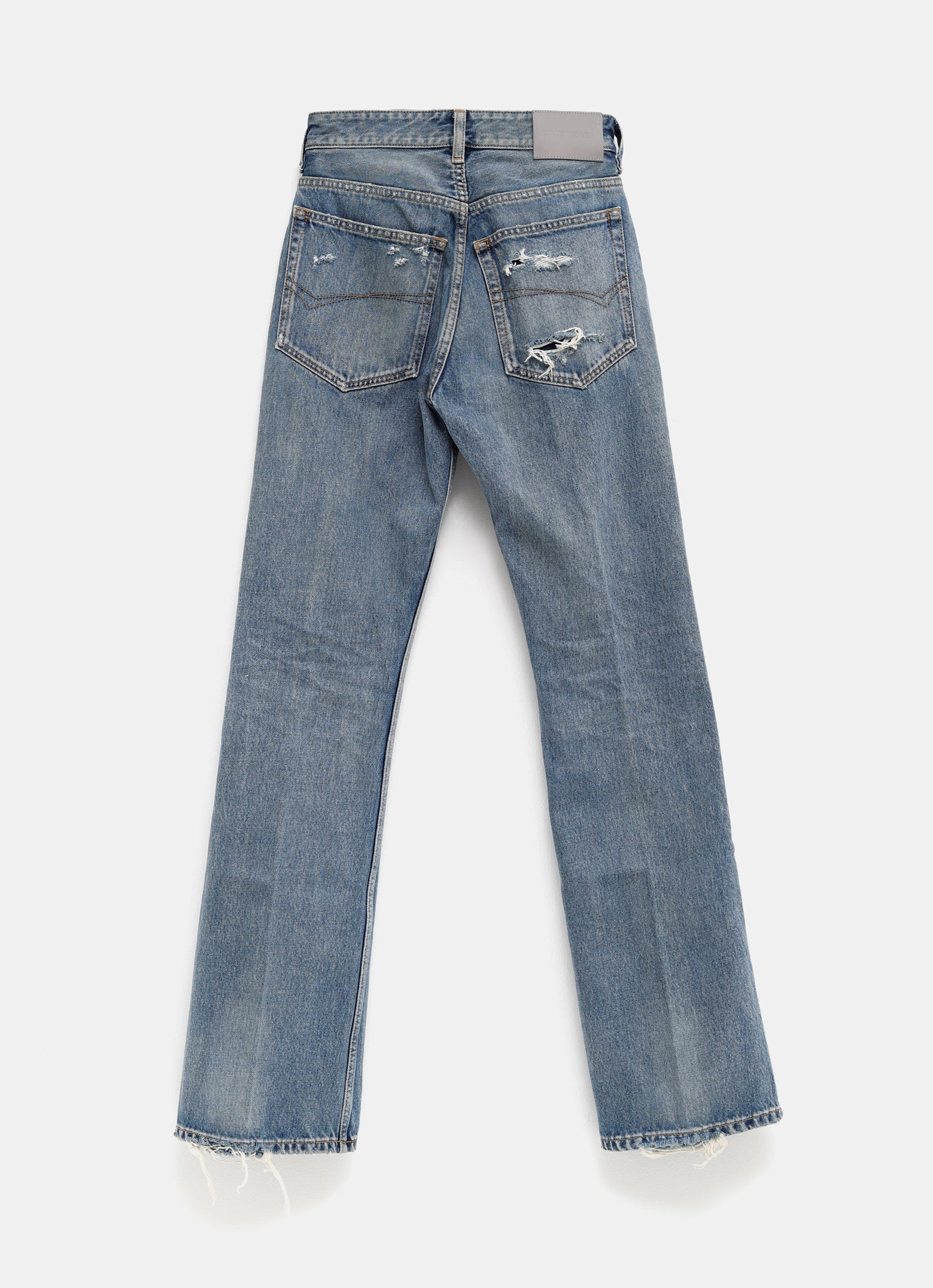 Pantalón vaquero recto para mujer