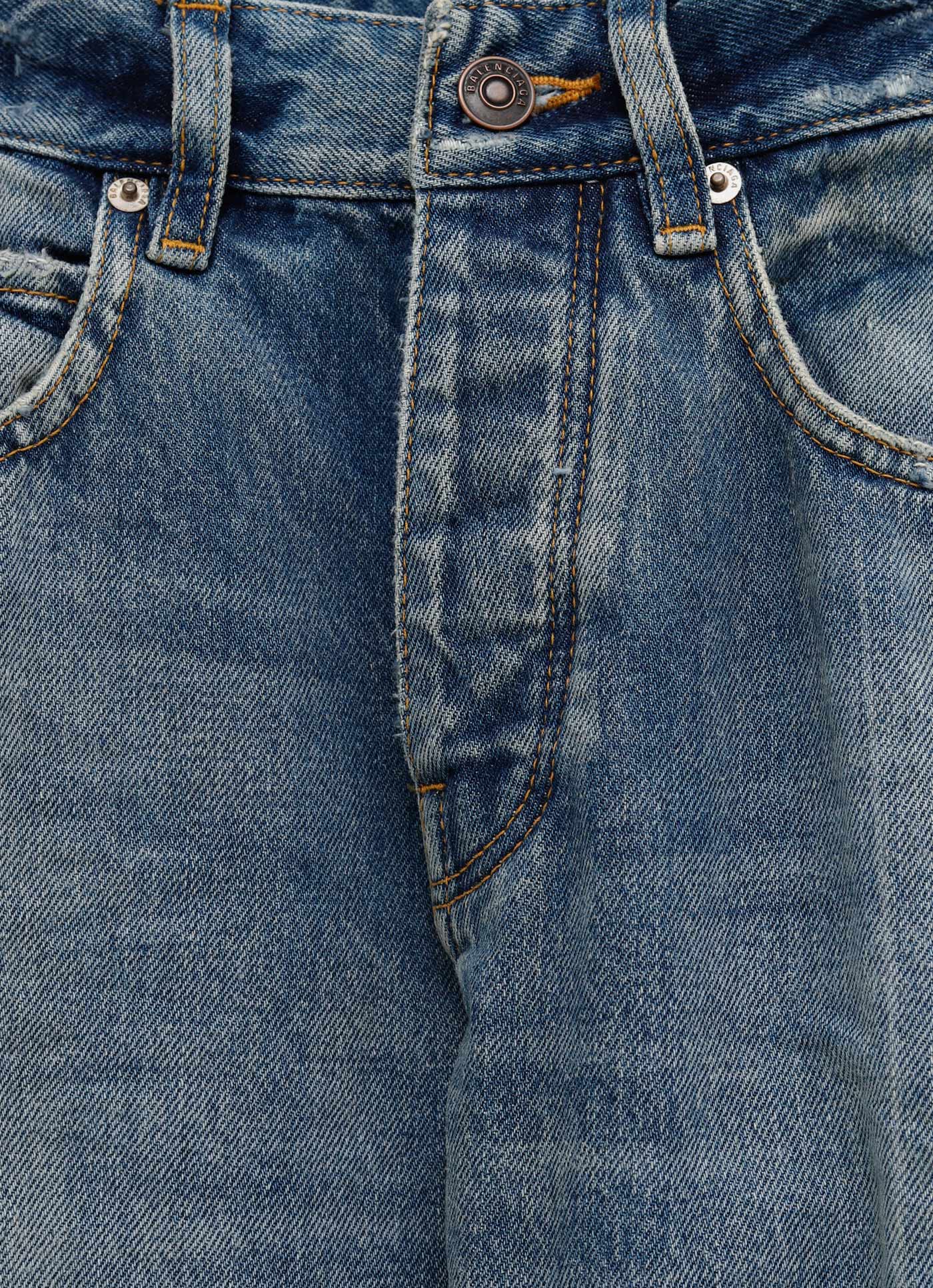Pantalón vaquero recto para mujer
