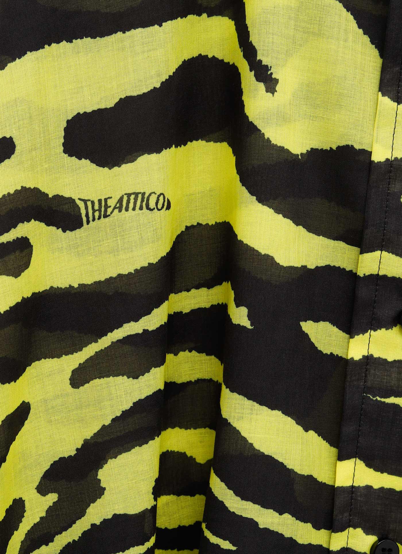 Camisa con estampado de cebra