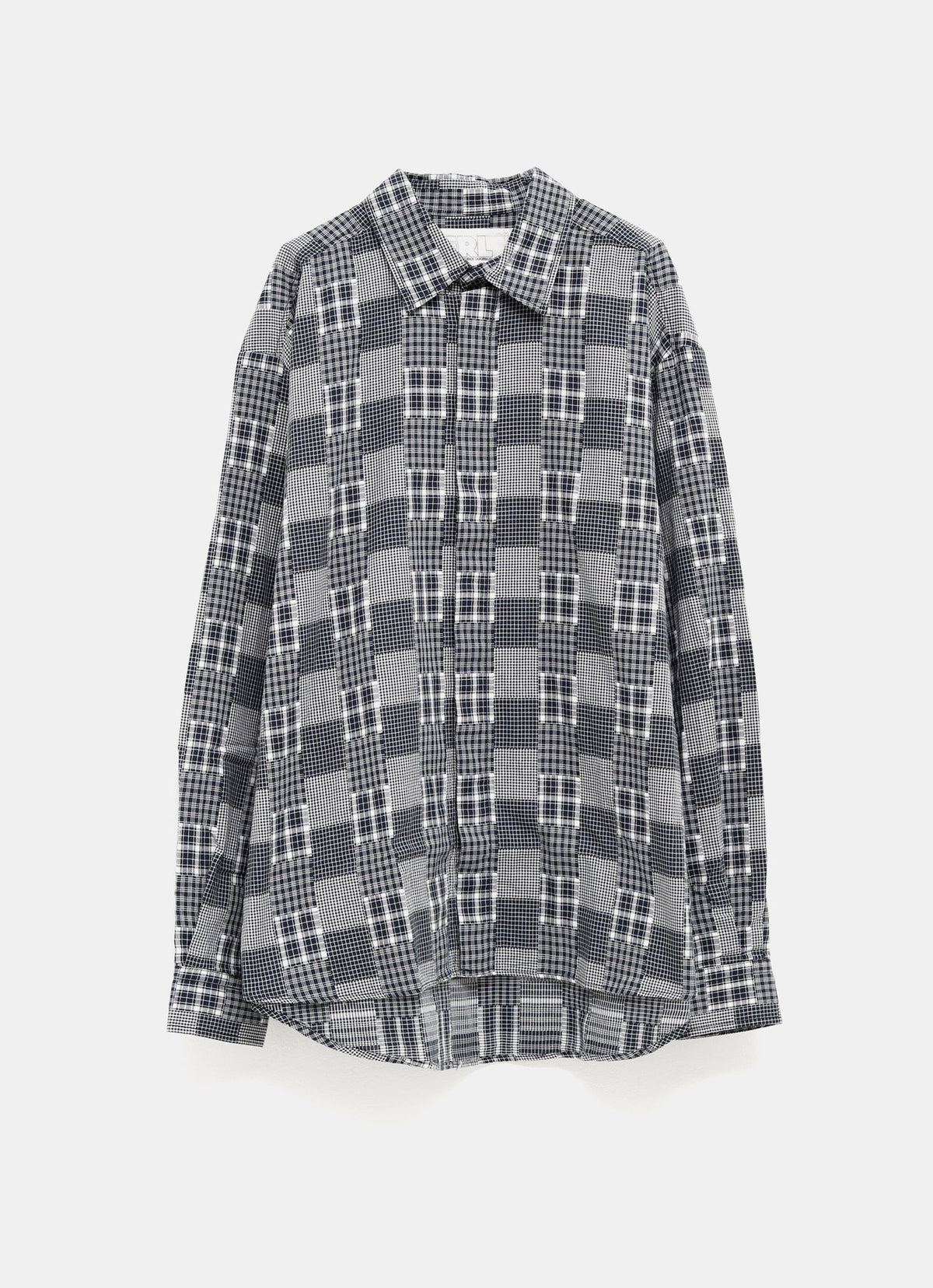 Camisa de algodón a cuadros