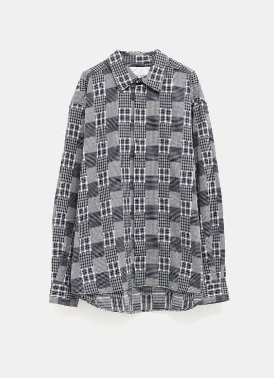 Camisa de algodón a cuadros