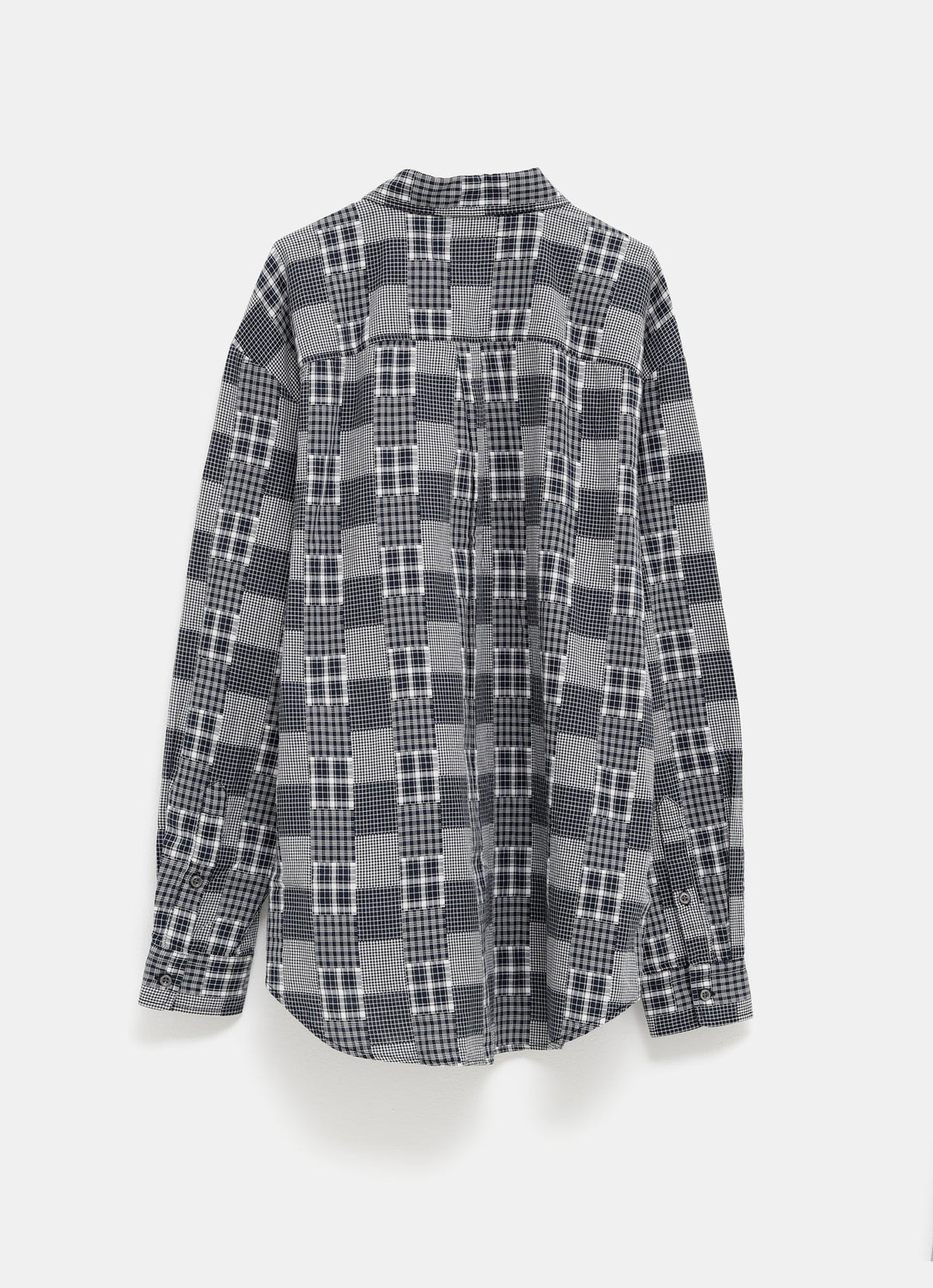 Camisa de algodón a cuadros