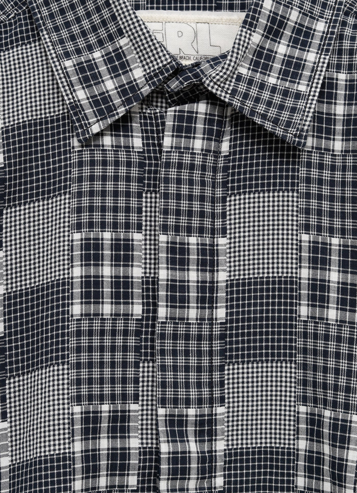 Camisa de algodón a cuadros