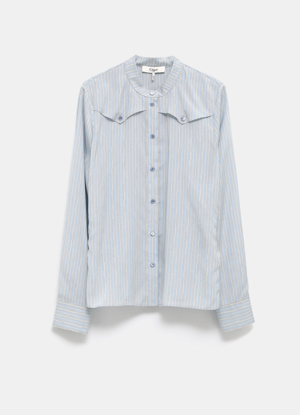 Camisa ajustada a rayas
