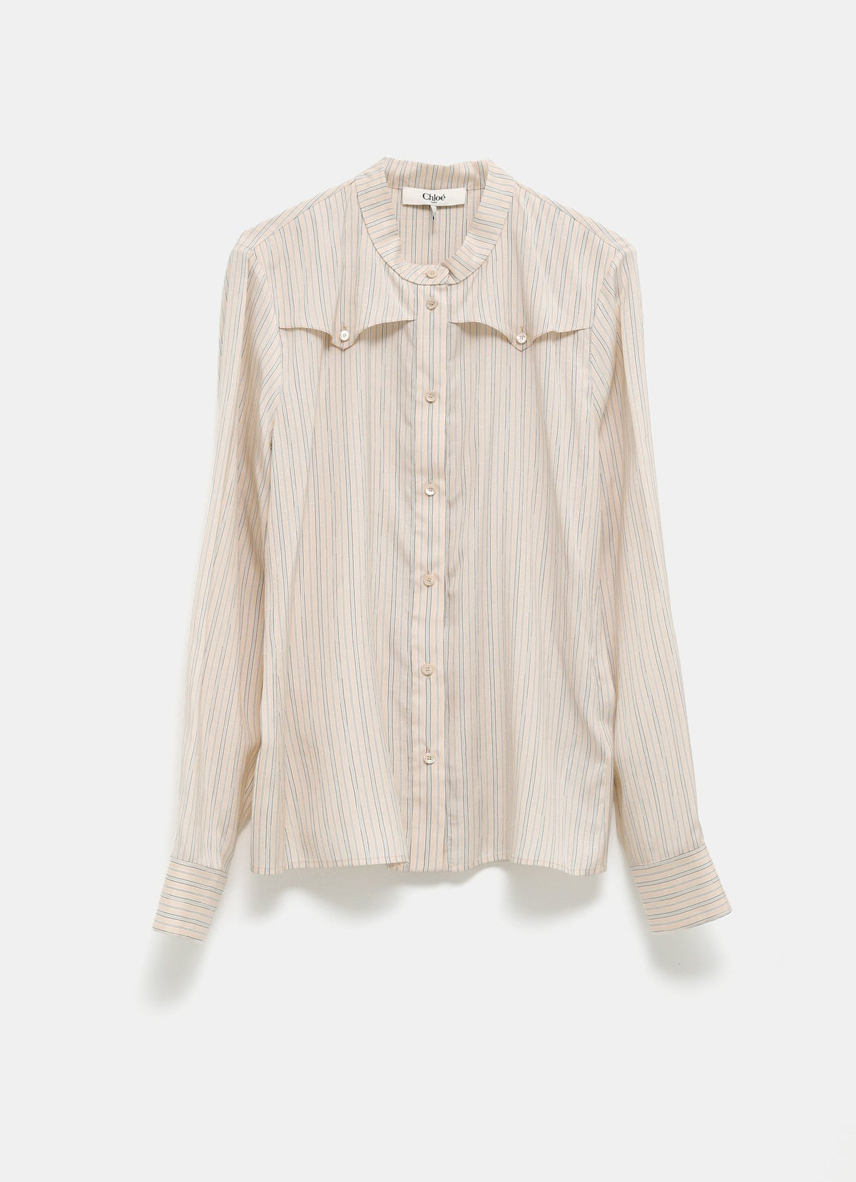 Camisa ajustada a rayas