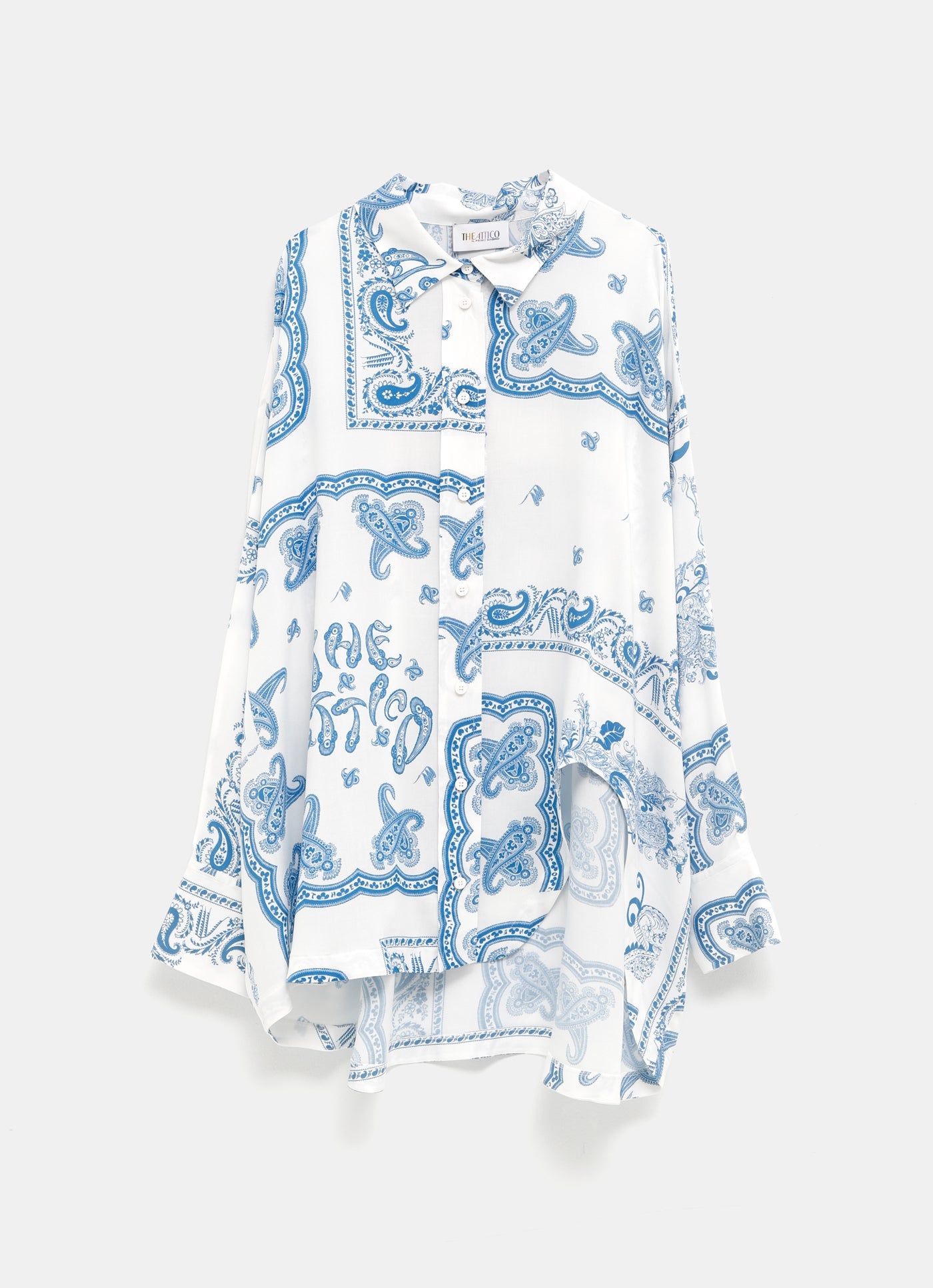 Camisa con estampado de bandana
