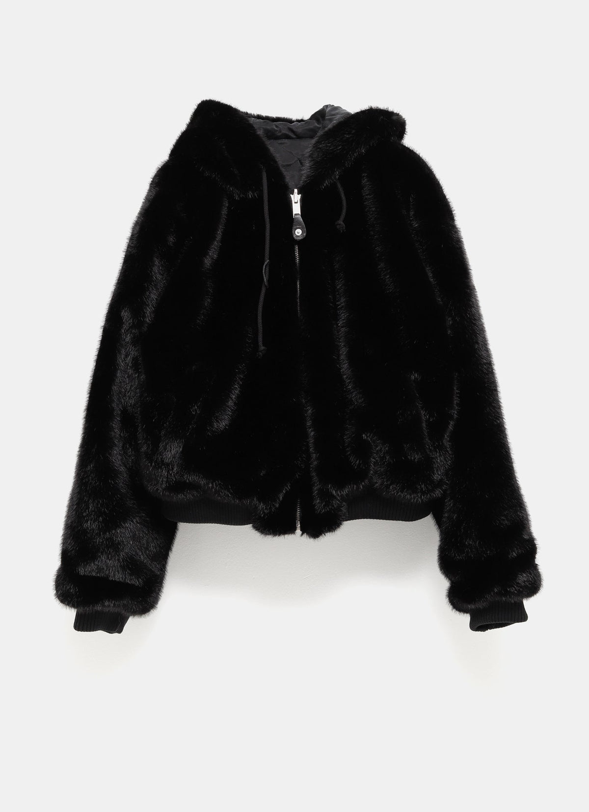 Chaqueta reversible de piel sintética